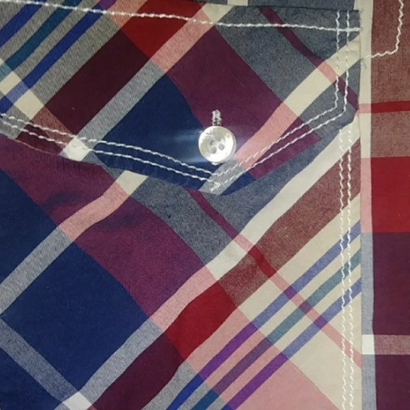 Mens Button Front Shirt - Picture 4 of 4